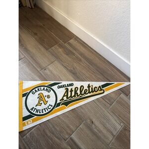 Oakland A's MLB Vintage 1980's‎ 30" Pennant